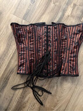 Dracula Clothing Spiders Waist Corset